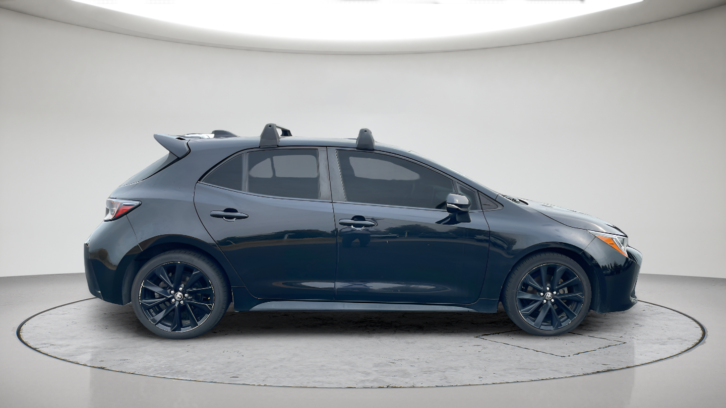 Certified Used 2020 Black Toyota SE Nightshade Edition image 2