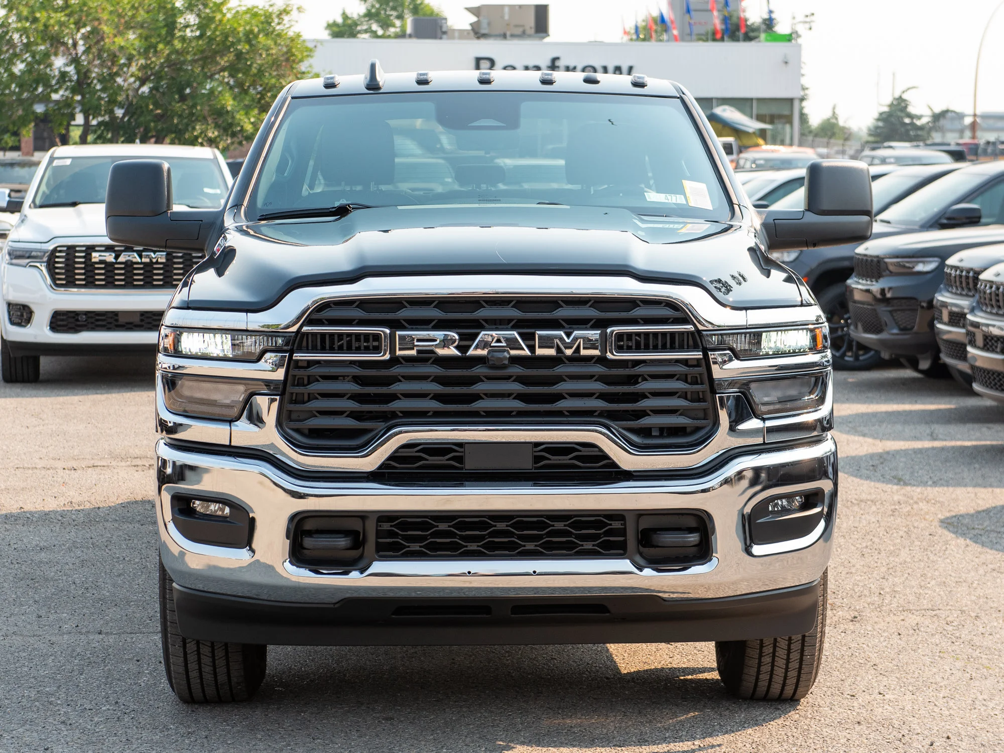 New 2026 Black RAM Tradesman* Crew Cab 4x4, 8