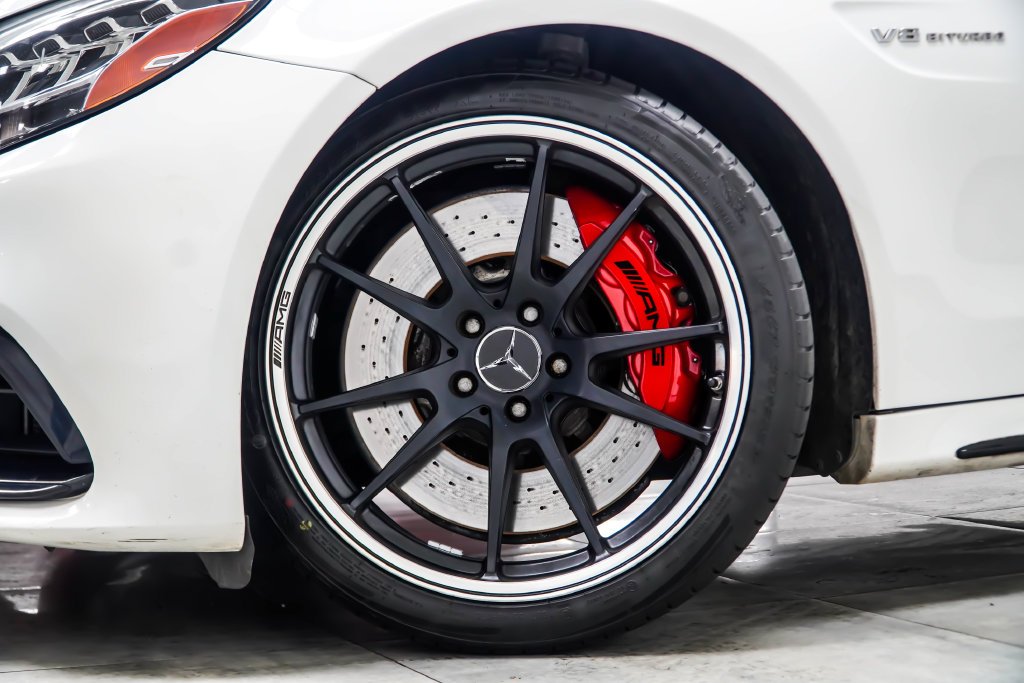 Used 2020 White Mercedes-Benz C 63 S AMG® image 10