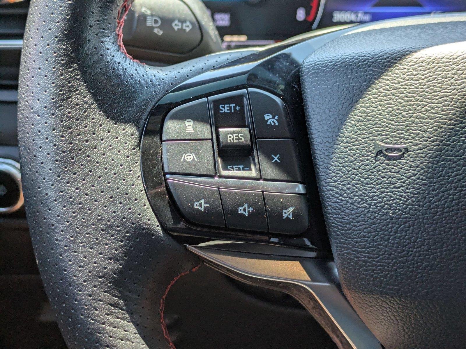 Used 2023 Star White Metallic Tri-Coat Ford ST-Line image 14
