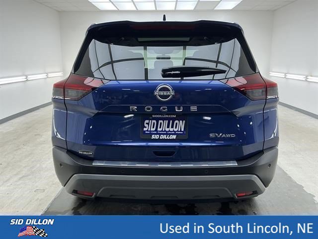 Used 2023 Caspian Blue Metallic Nissan SV image 5