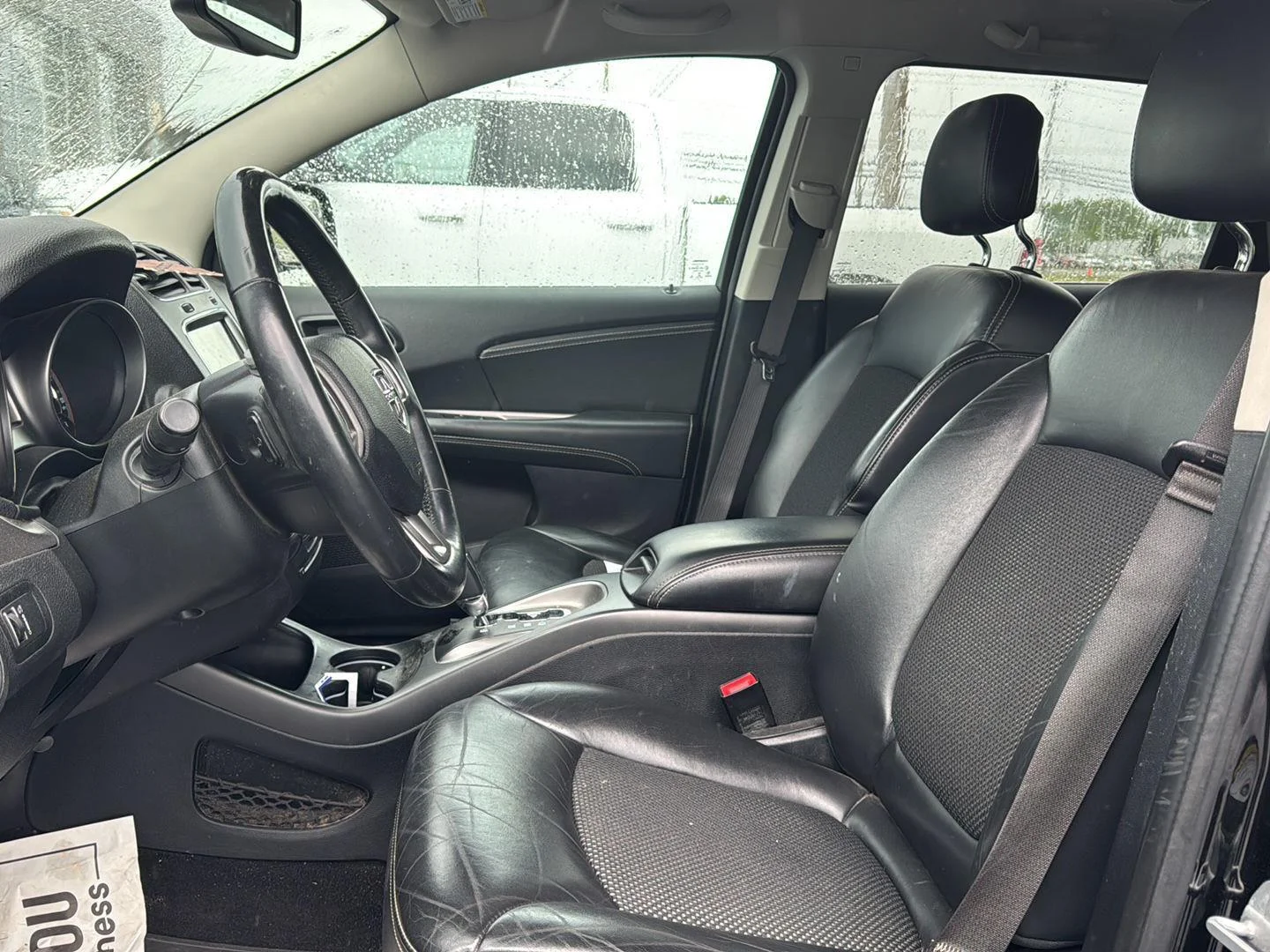 Used 2017 Pitch Black Clearcoat Dodge Crossroad Plus image 6