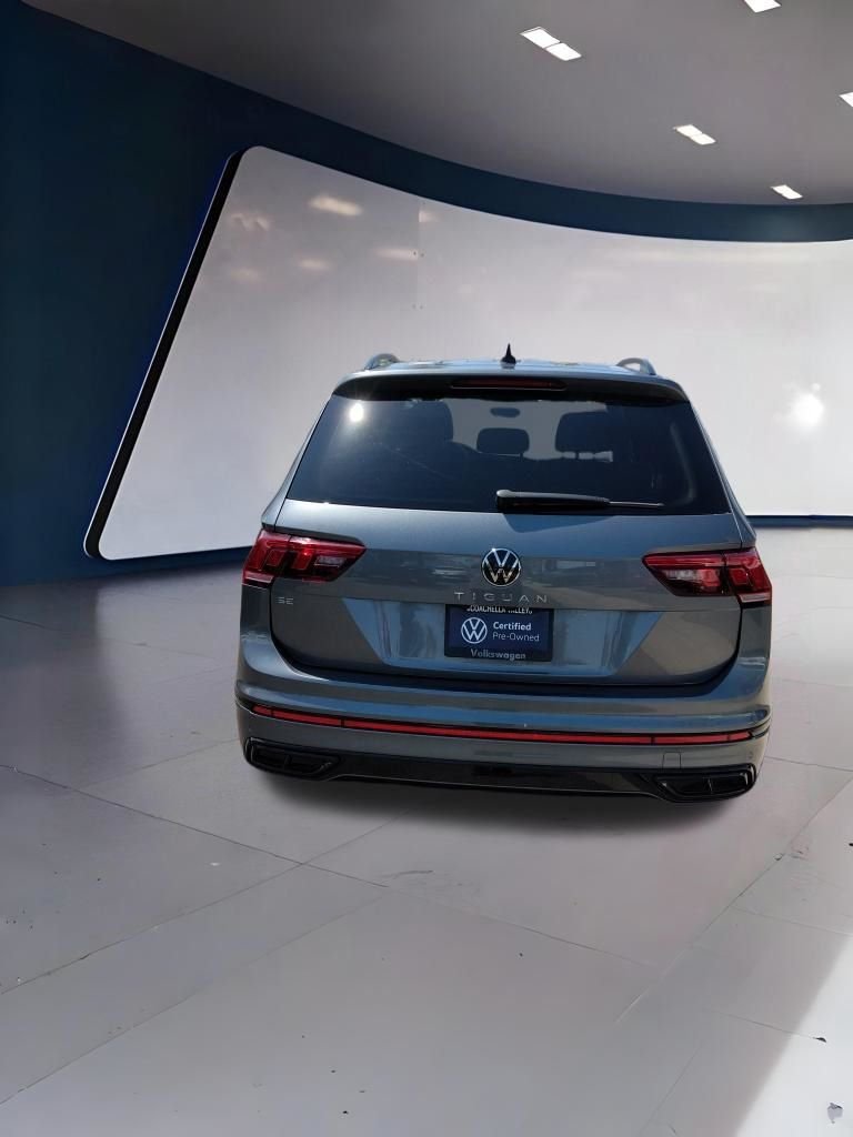 Certified Used 2023 Gray Volkswagen 2.0T SE R-Line Black image 3