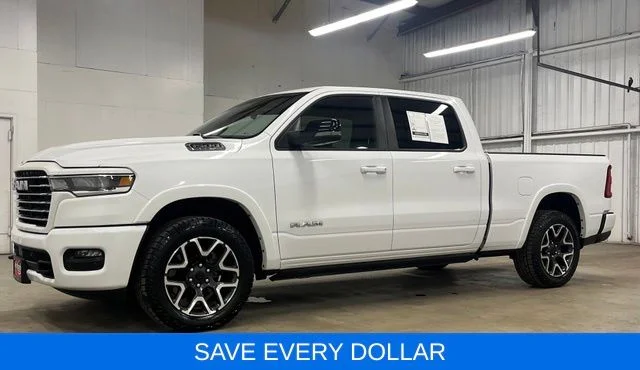Used 2025 White Ram Laramie image 3