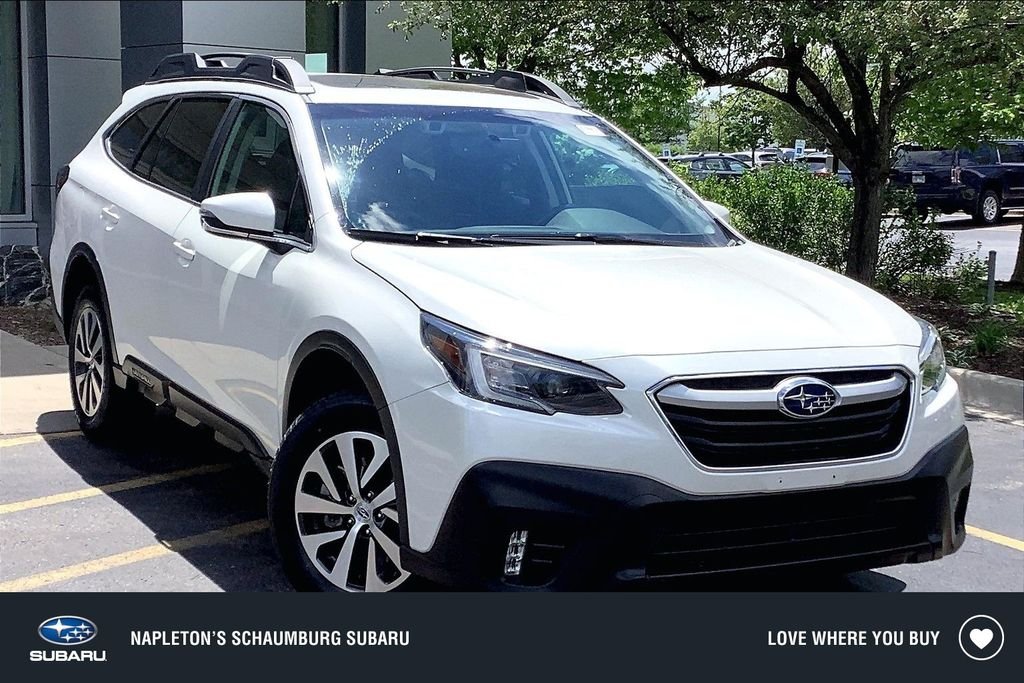 Used 2020 White Subaru Premium image 1