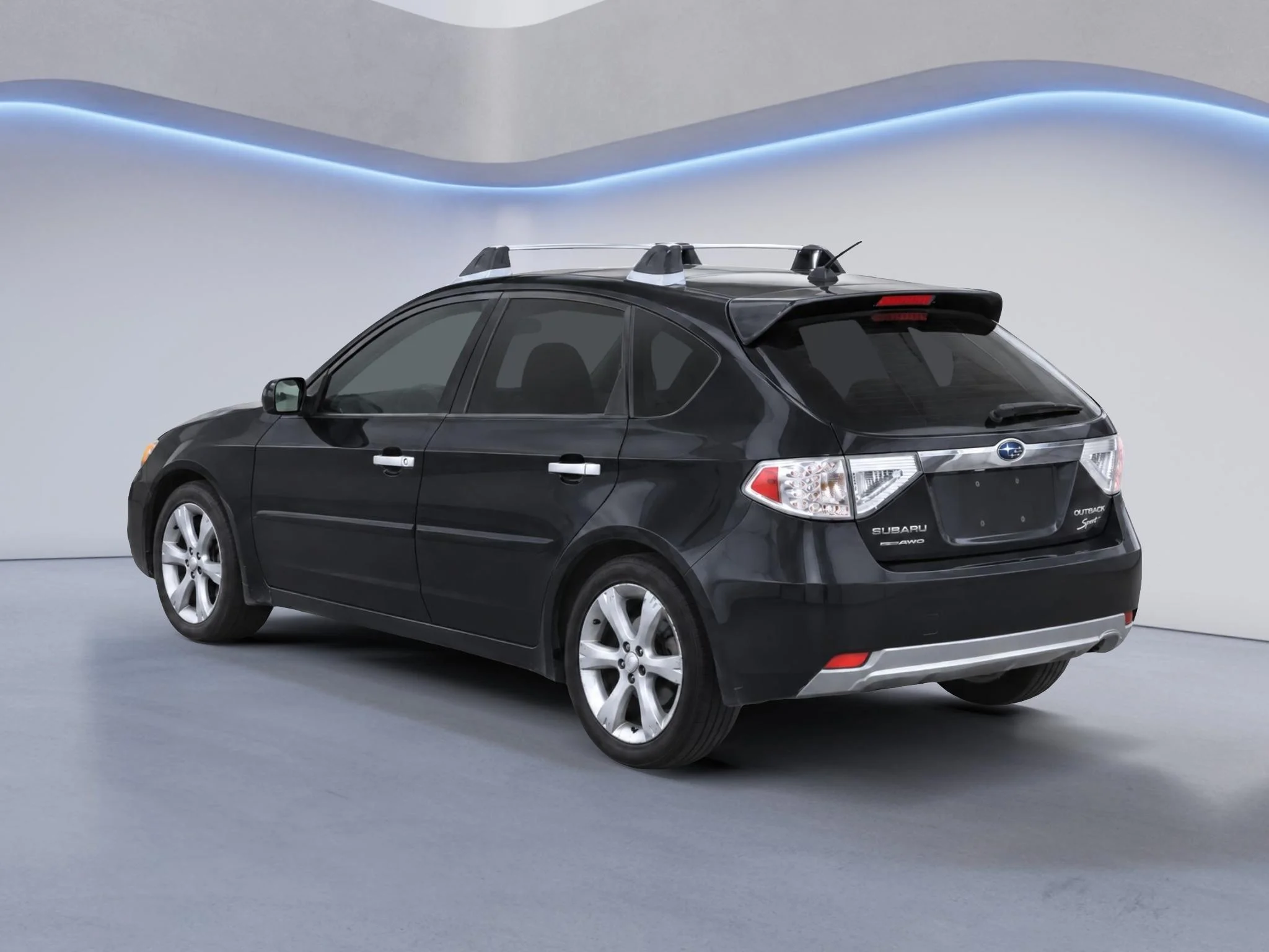 Used 2010 Obsidian Black Pearl/Dark Gray Metallic Subaru Outback Sport image 3