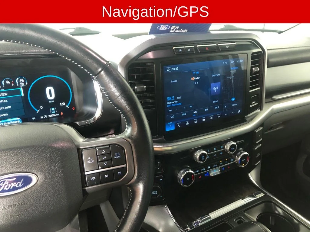 Used 2023 Oxford White Ford Lariat image 3