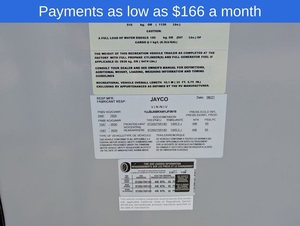 Used 2021 White Jayco Camper image 13