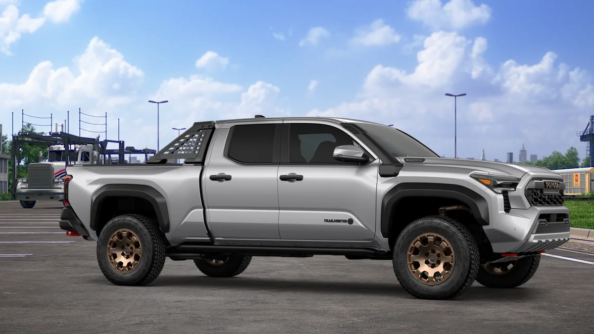 New 2026 Celestial Silver Metallic Toyota Trailhunter image 14