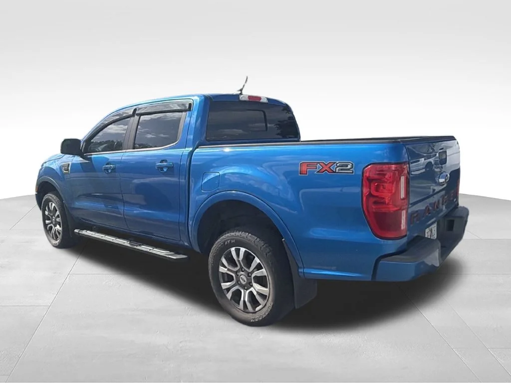 Used 2021 Blue Ford Lariat image 6