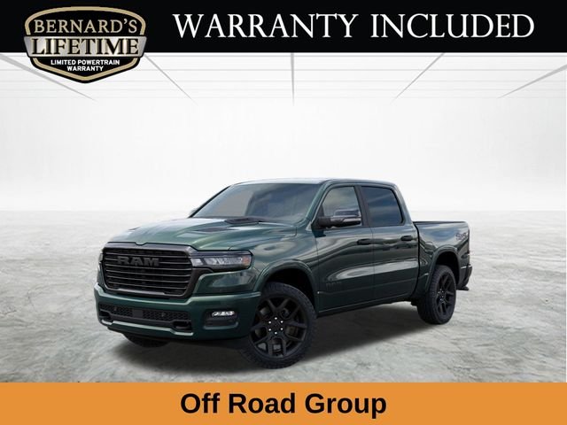 New 2026 Serrano-Green Metallic Exterior Paint RAM Laramie image 1