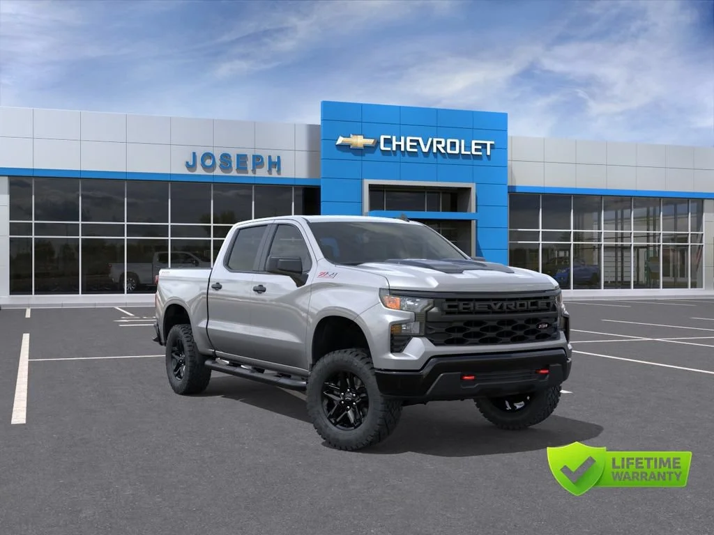 New 2026 Sterling Gray Metallic Chevrolet Custom Trail Boss image 1