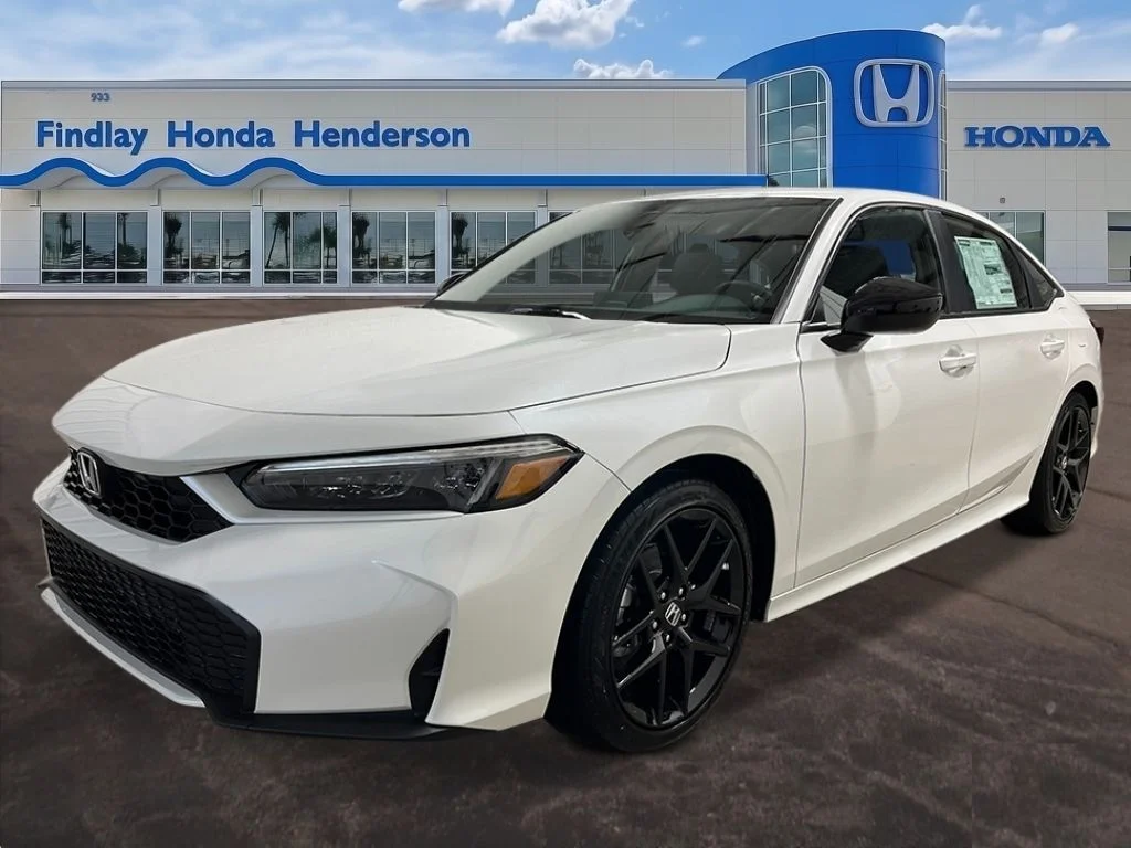 New 2026 Platinum White Pearl Honda Sport image 1
