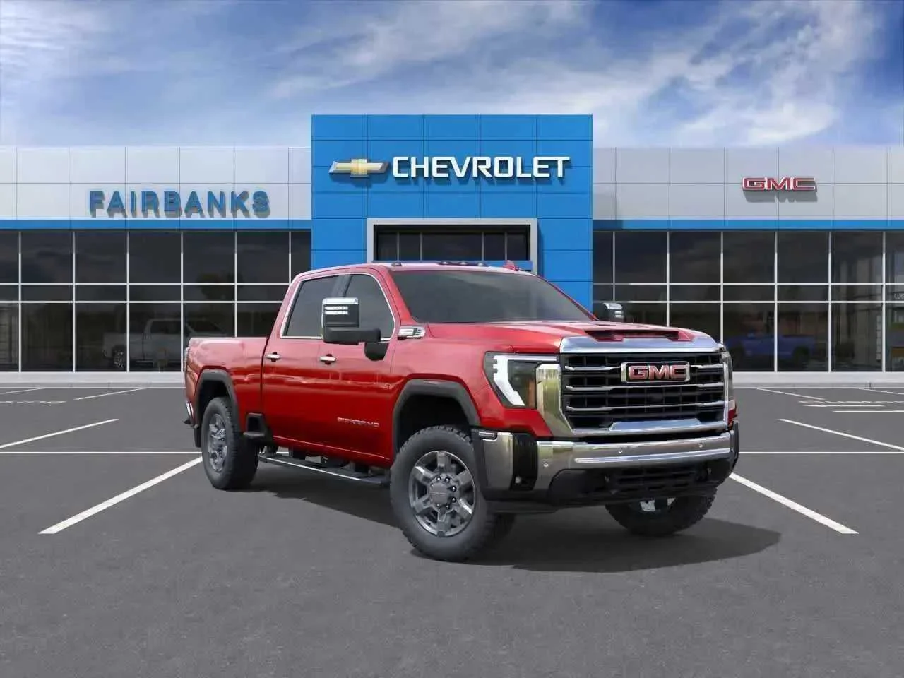 New 2026 Volcanic Red Tintcoat GMC SLT image 23