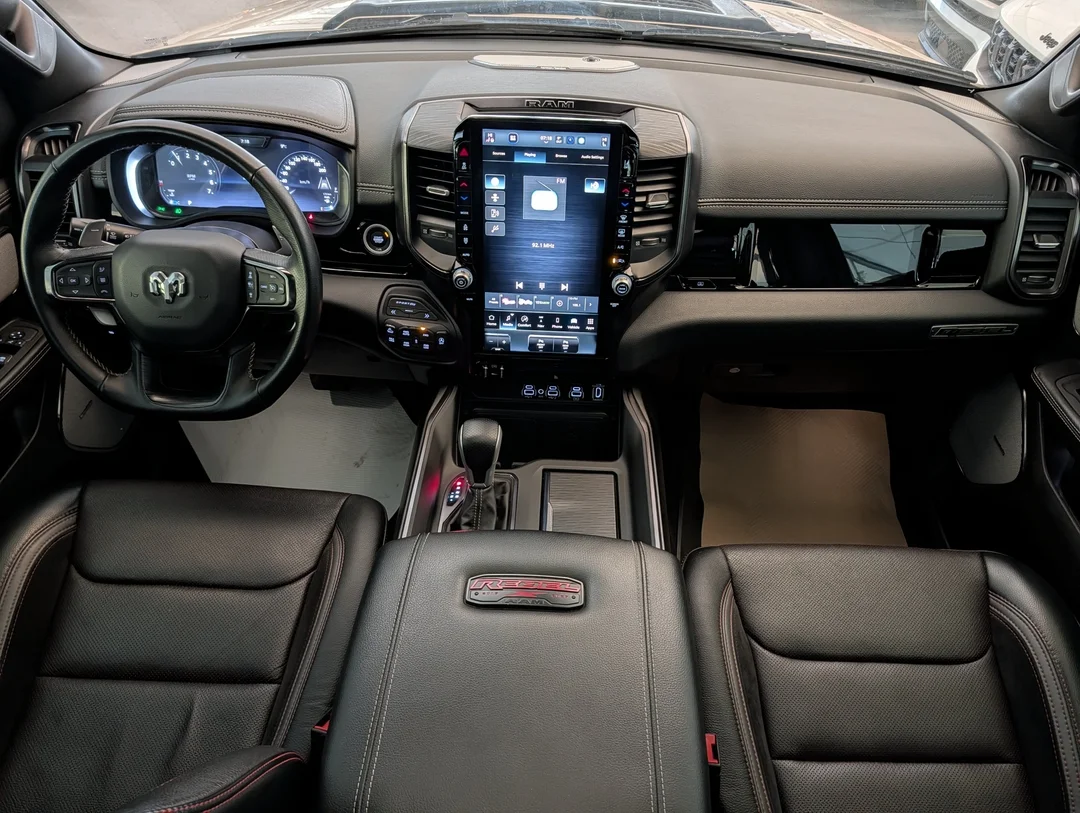 Certified Used 2025 mojave sand RAM Rebel X 10Th Anniversary - Premium Leather - Rebel Level II - Dual Pane Sunroof & More image 27