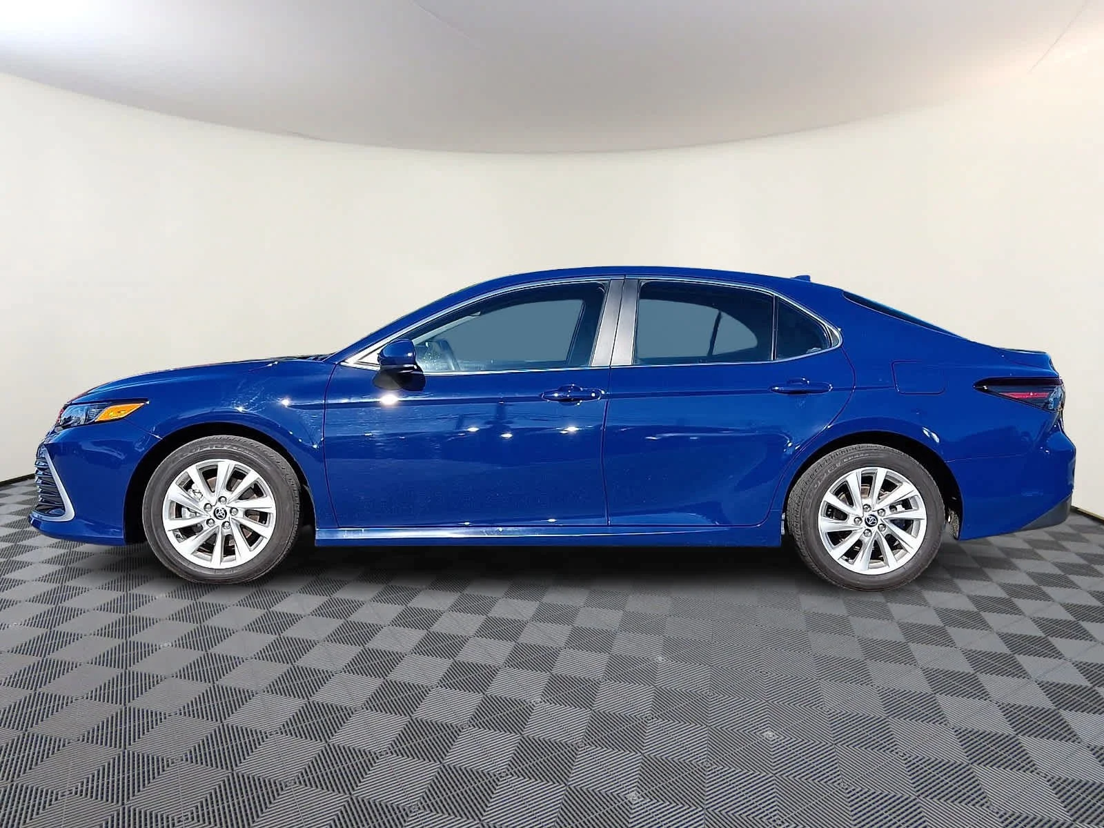 Certified Used 2024 Reservoir Blue Toyota LE image 9