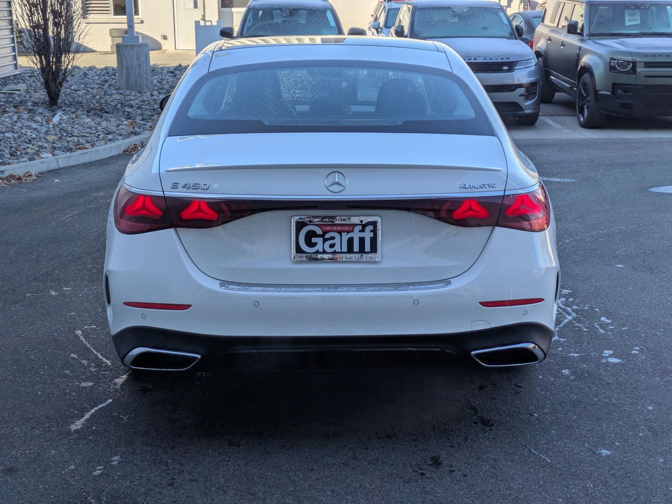 New 2026 Polar White Mercedes-Benz E 450 image 4
