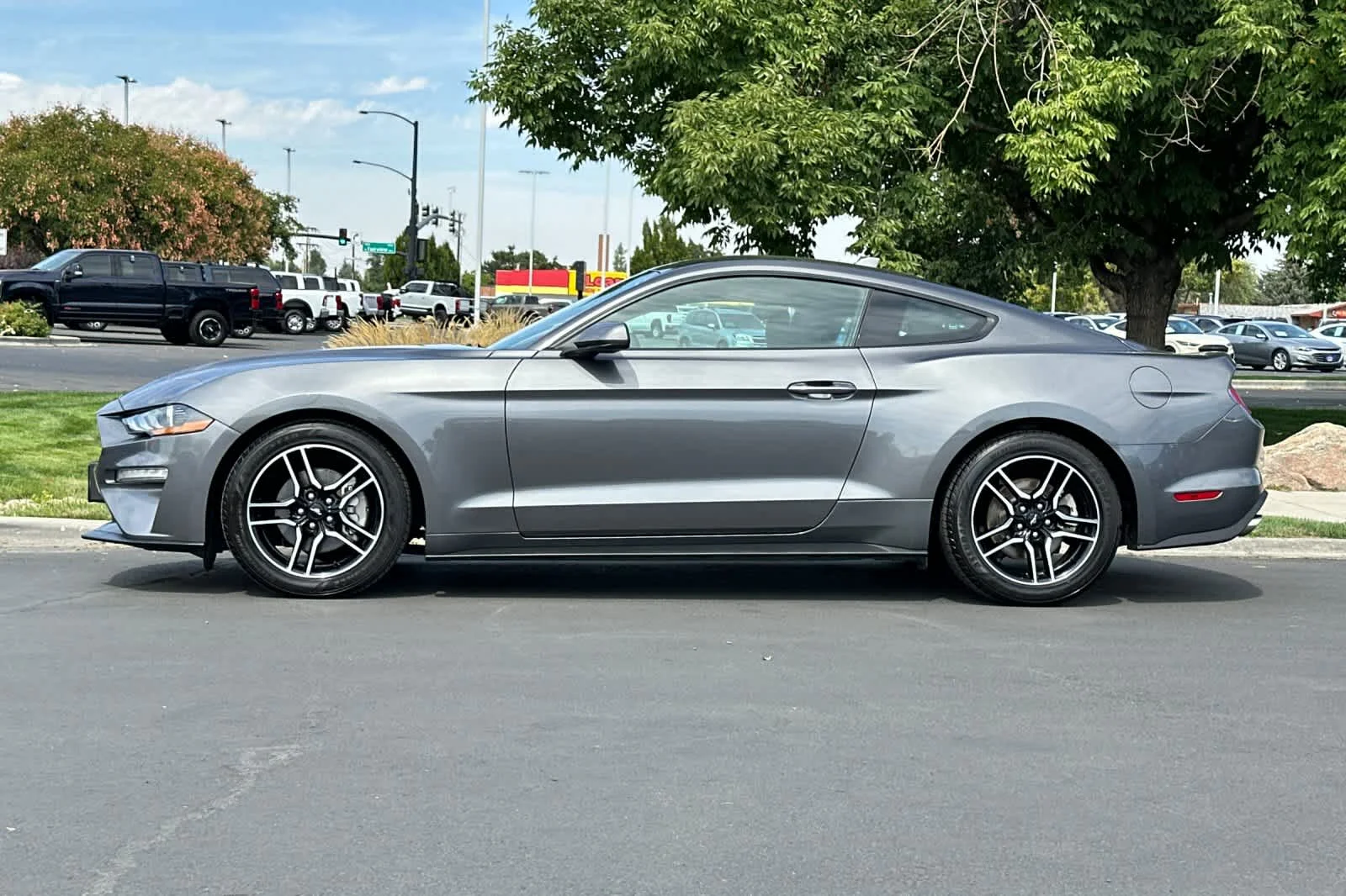 Certified Used 2021 Carbonized Gray Metallic Ford EcoBoost image 4