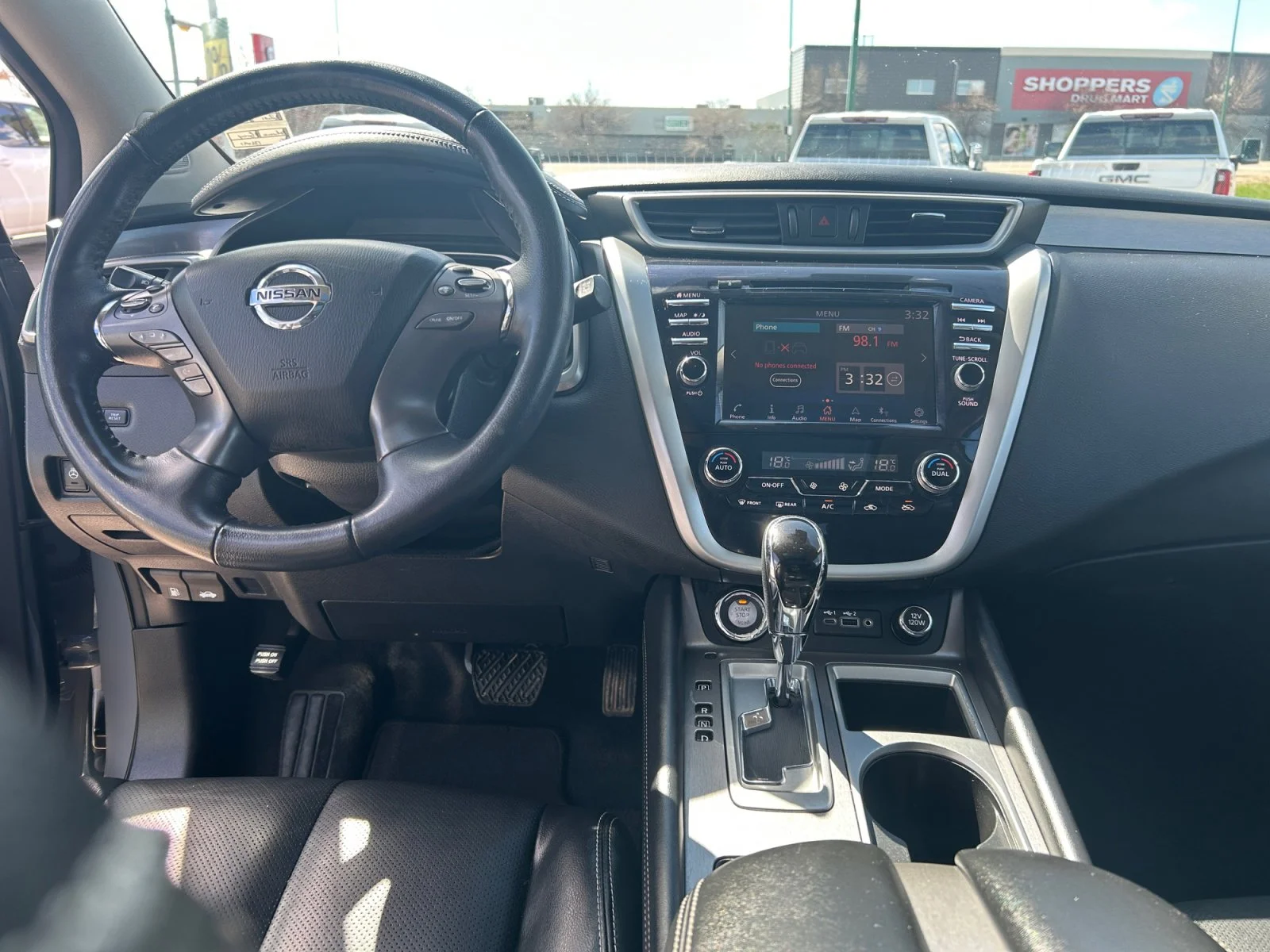 Used 2021 Boulder Grey Pearl Metallic Nissan Adaptive Cruise | Remote Start | Nav | 360 Cam | Pano Roof | Htd Steering Wheel | Park Assist image 21