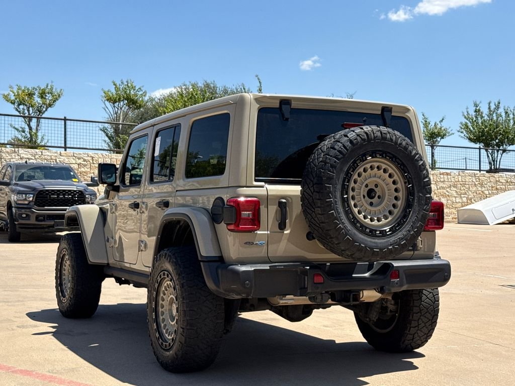 Used 2022 Beige Jeep Unlimited Rubicon 4xe image 6