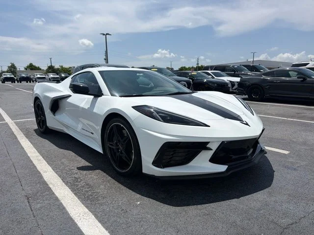 Used 2023 White Chevrolet Stingray image 1