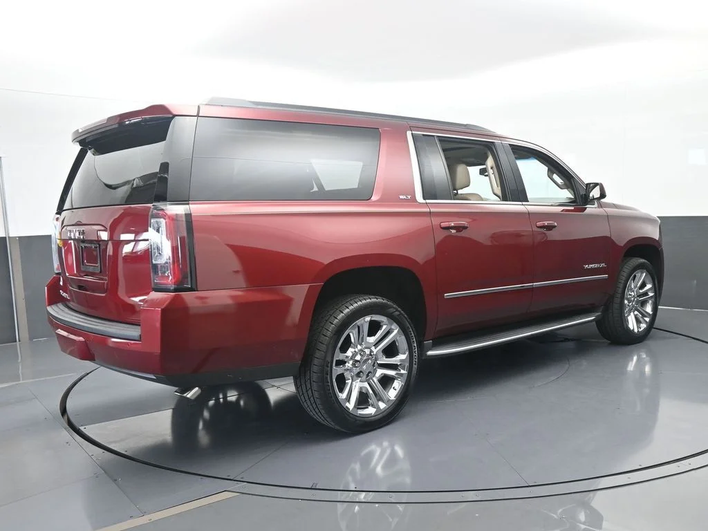 Used 2019 Crimson Red Tintcoat GMC SLT image 6