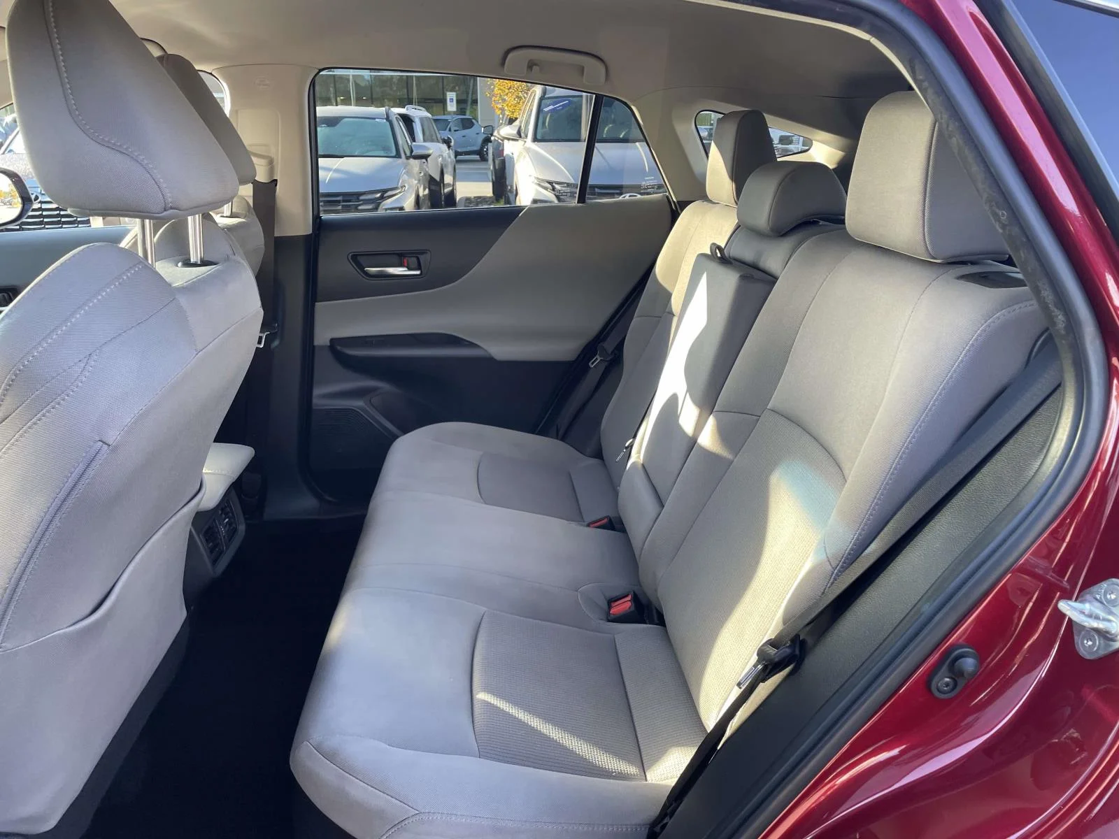 Used 2024 Ruby Flare Pearl Toyota LE image 3