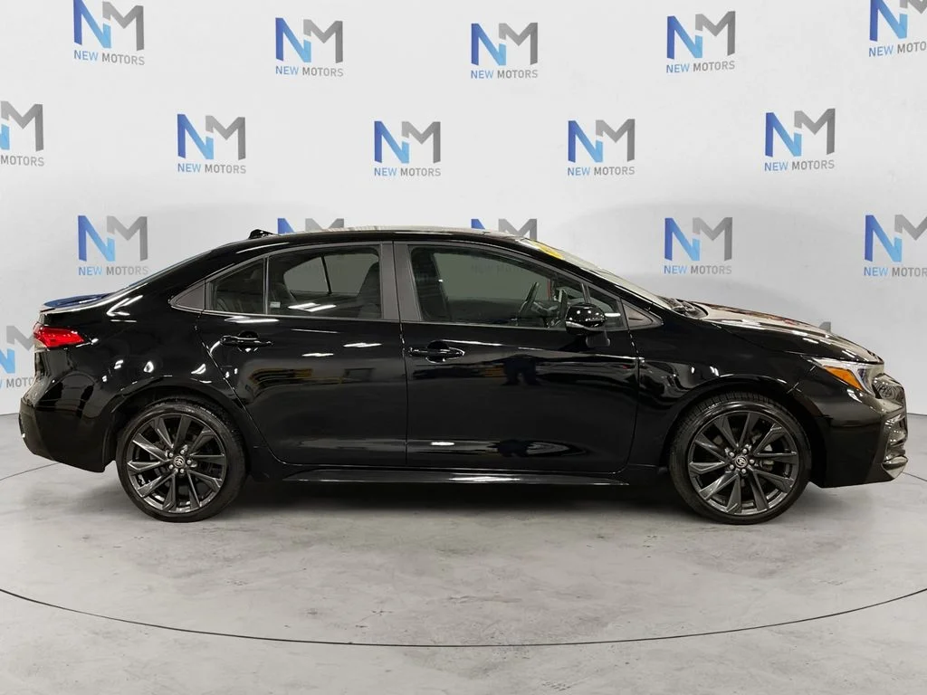 Used 2025 Midnight Black Metallic Toyota SE image 6
