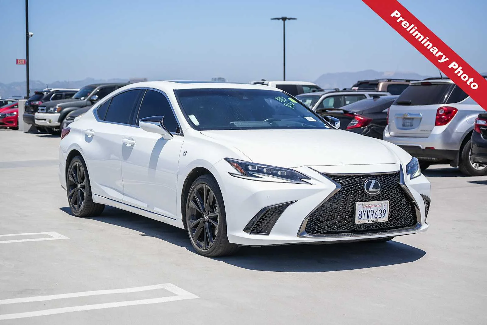 Used 2022 Ultra White Lexus F SPORT image 3