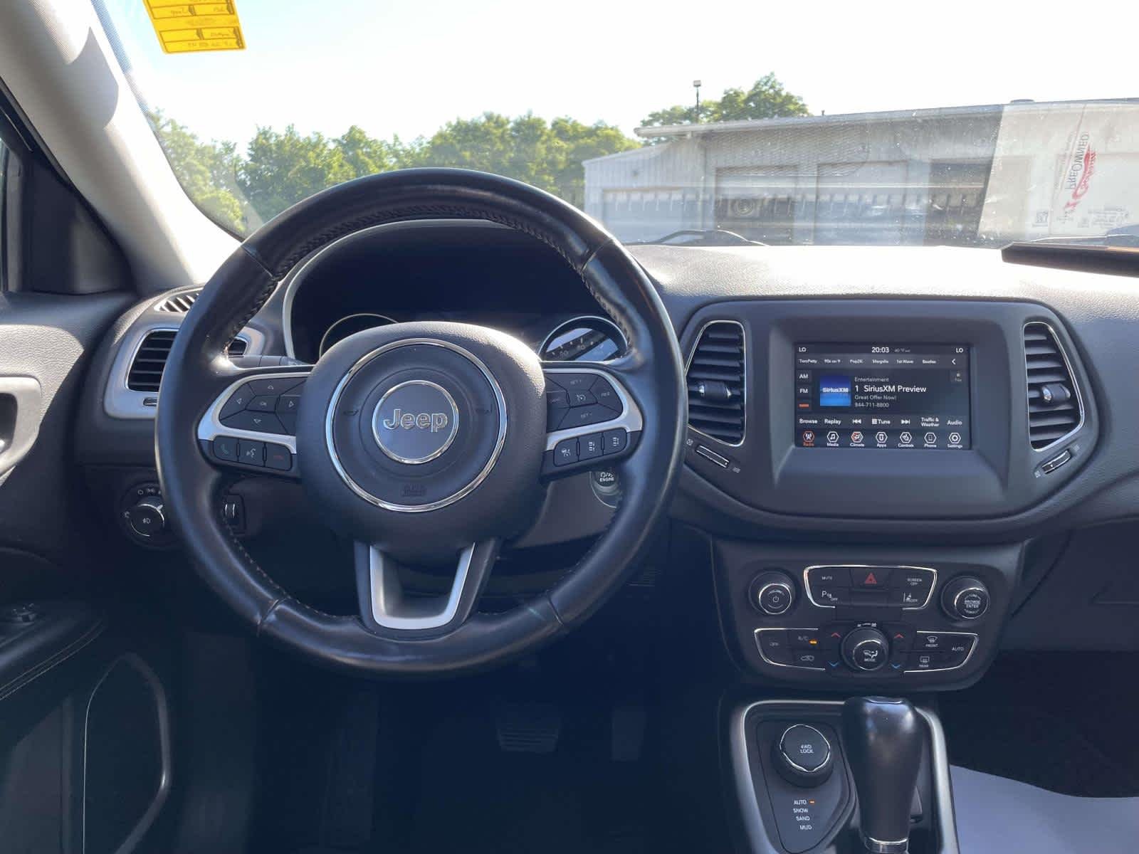 Used 2020 Jeep Compass Sun & Safety with VIN 3C4NJDBB4LT228843 for sale in Zelienople, PA