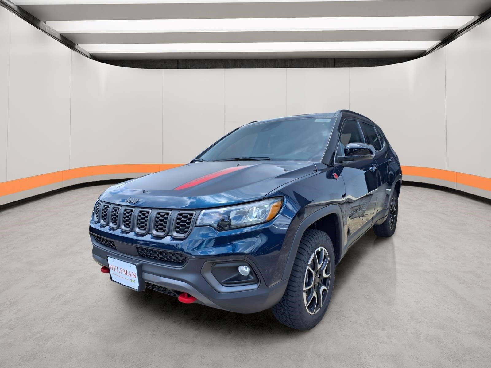 New 2026 Fathom Blue Pearl-Coat Exterior Paint Jeep Trailhawk image 3