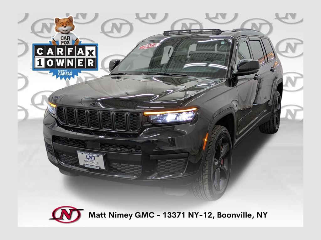 Used 2023 Black Jeep Altitude image 1