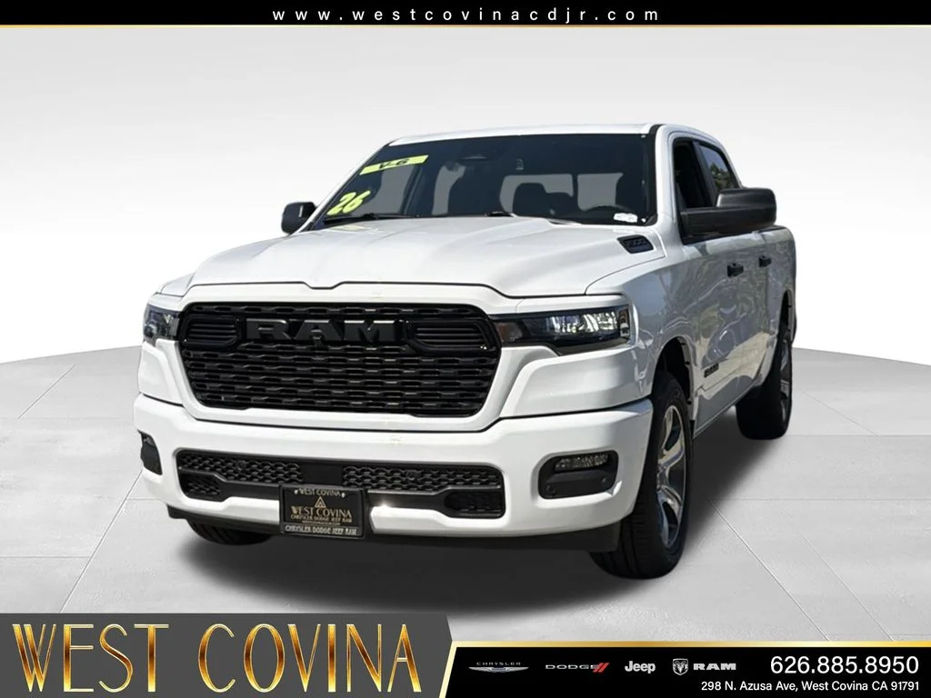 New 2026 Bright White Clearcoat RAM Express image 2