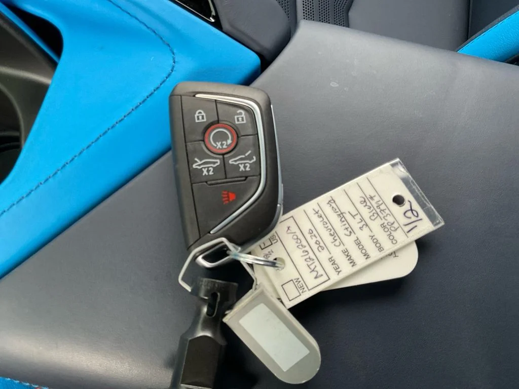 Used 2020 Blue Chevrolet Stingray image 33