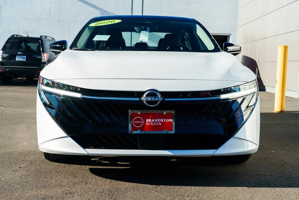 New 2026 Aspen White TriCoat / Super Black Two-tone Nissan SR image 2