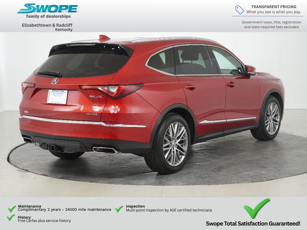 Used 2023 Performance Red Pearl Acura w/Advance Package image 4