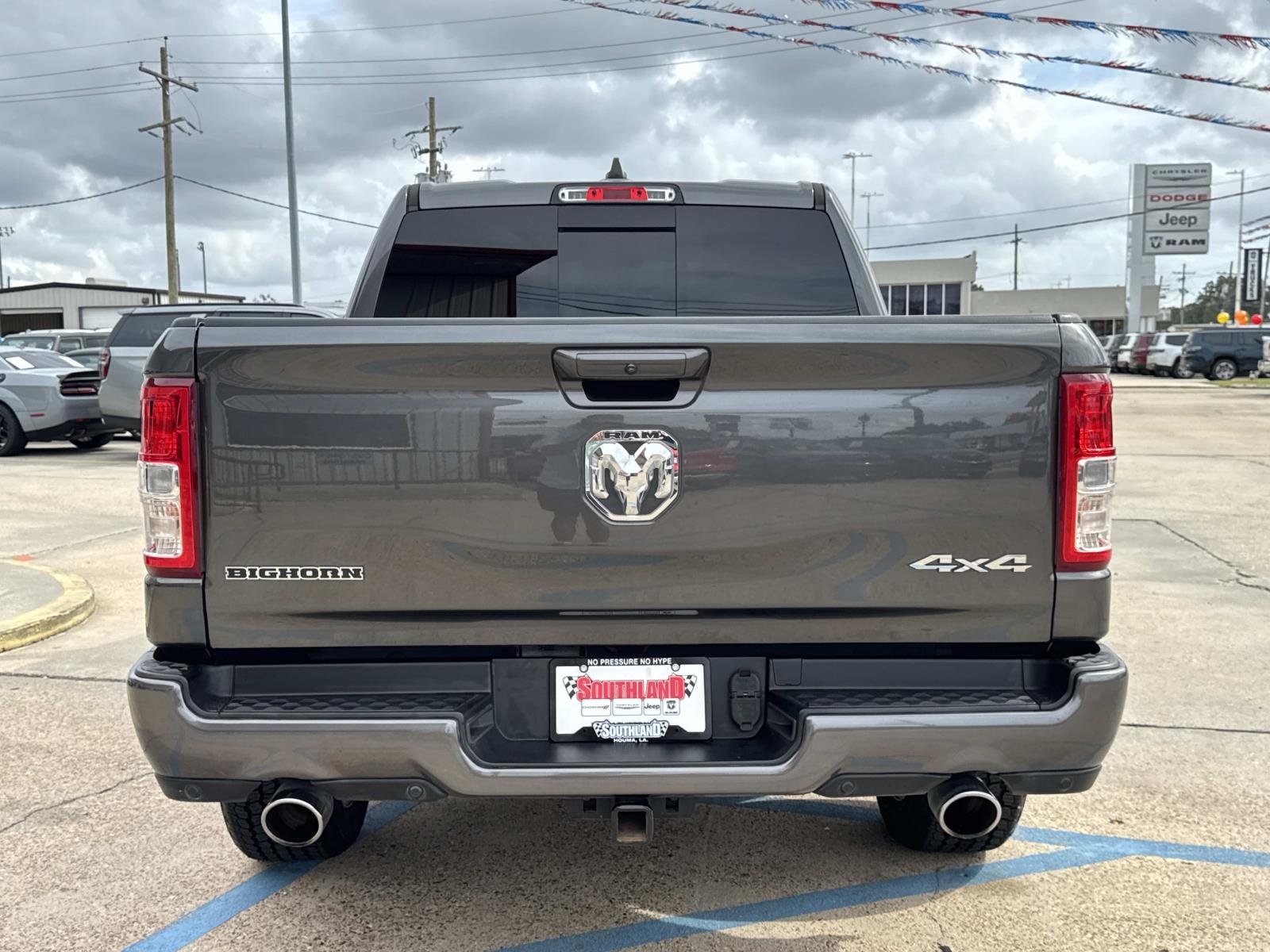 Used 2022 Granite Crystal Metallic Clearcoat Ram Big Horn image 6