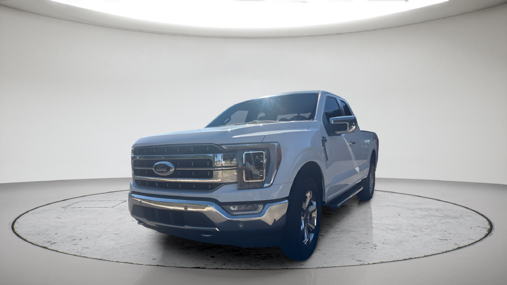 Used 2022 Oxford White Ford Lariat image 8