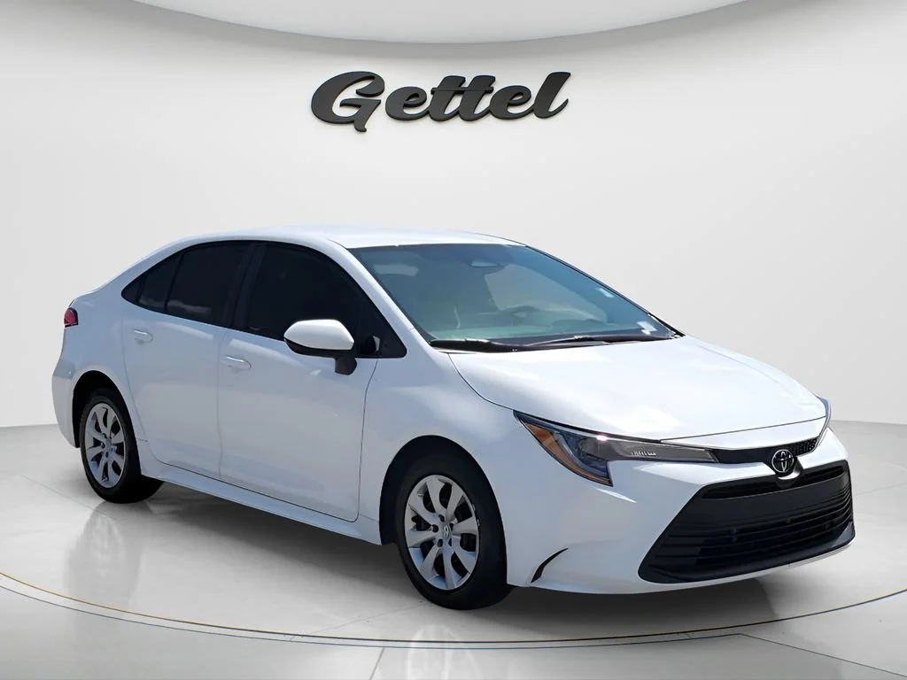 Used 2024 White Toyota LE image 3