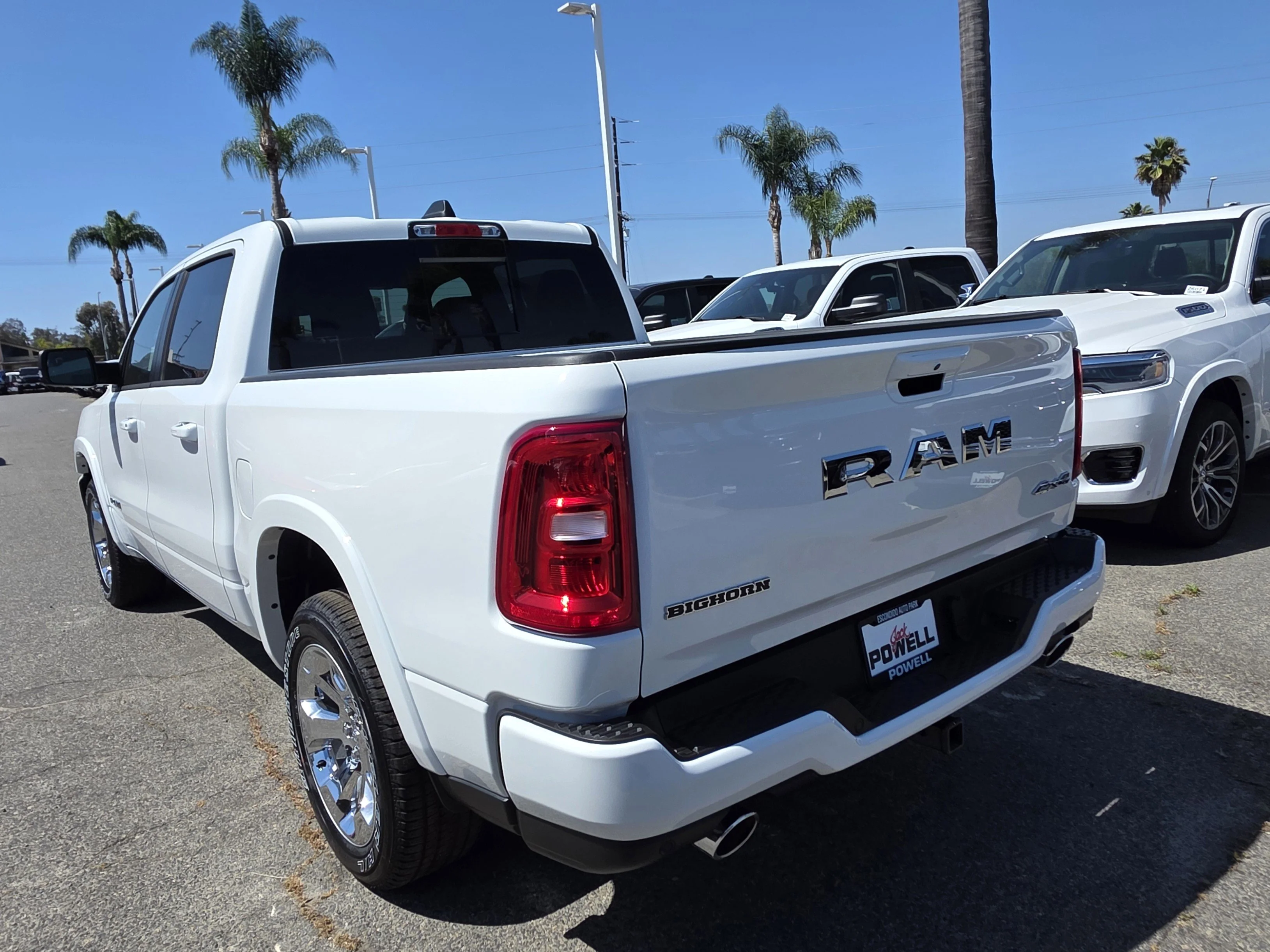 New 2026 Bright White Clearcoat RAM Big Horn/Lone Star image 3