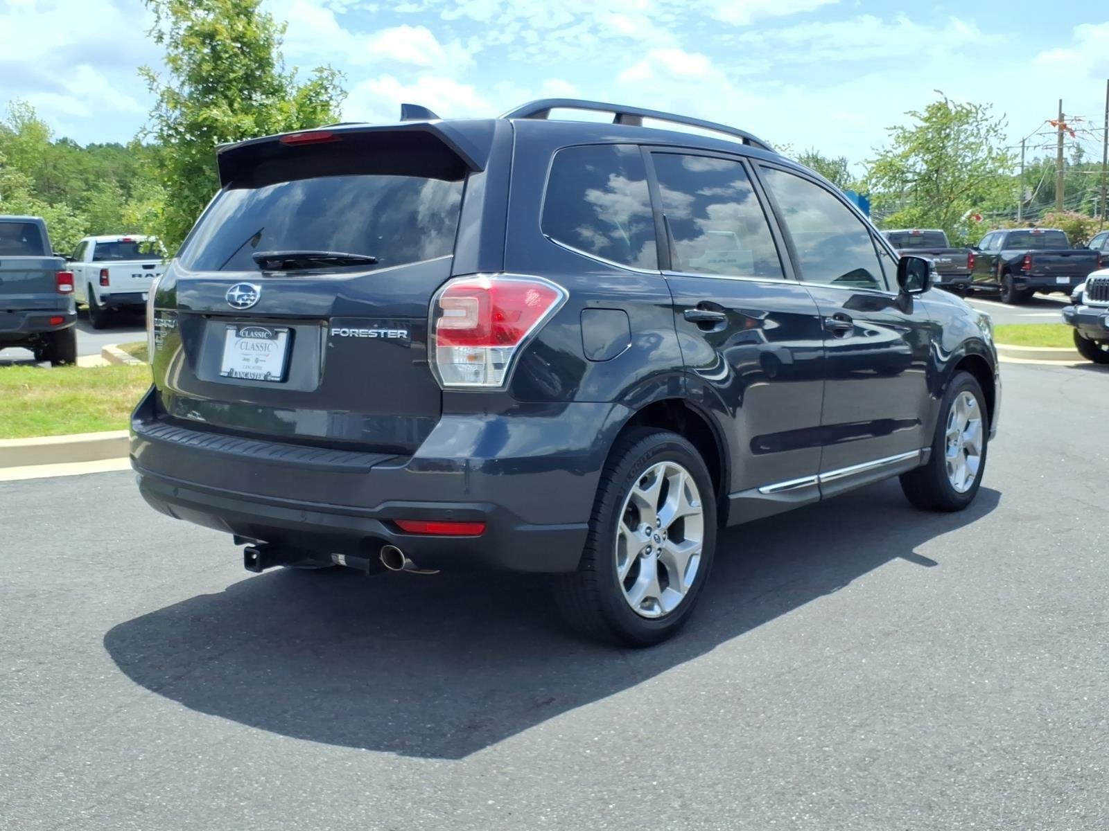 Used 2018 Dark Gray Metallic Subaru Touring image 2