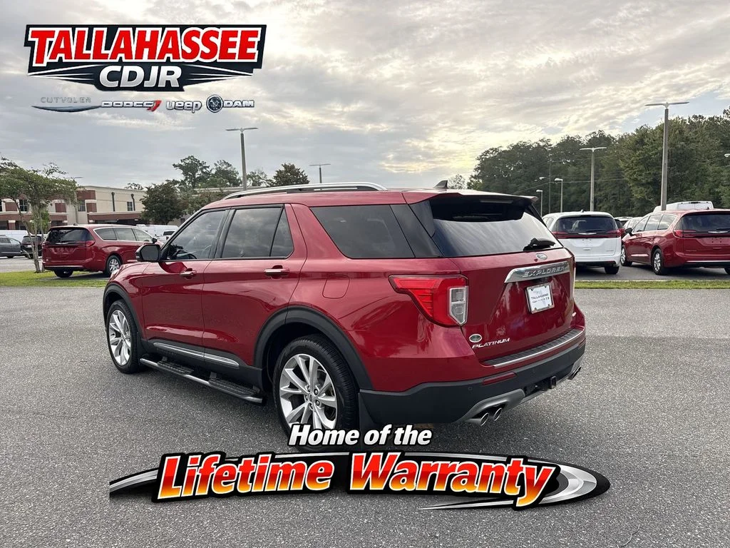 Used 2023 Red Metallic Ford Platinum image 7