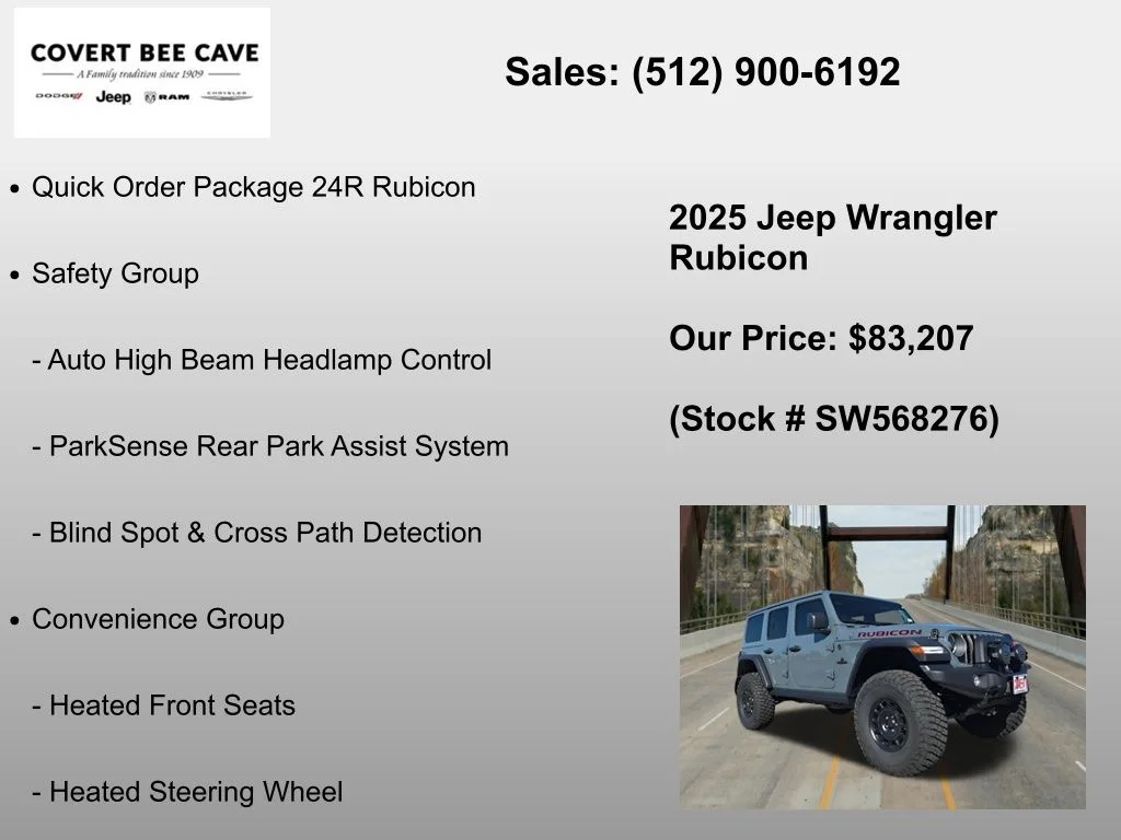 2025 Jeep Wrangler 4-Door Rubicon - Photo 6