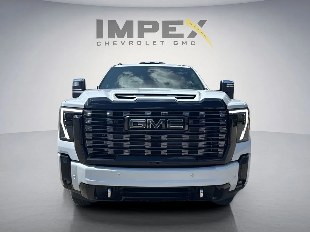 New 2026 Glacier White Tricoat GMC Denali Ultimate DRW image 8