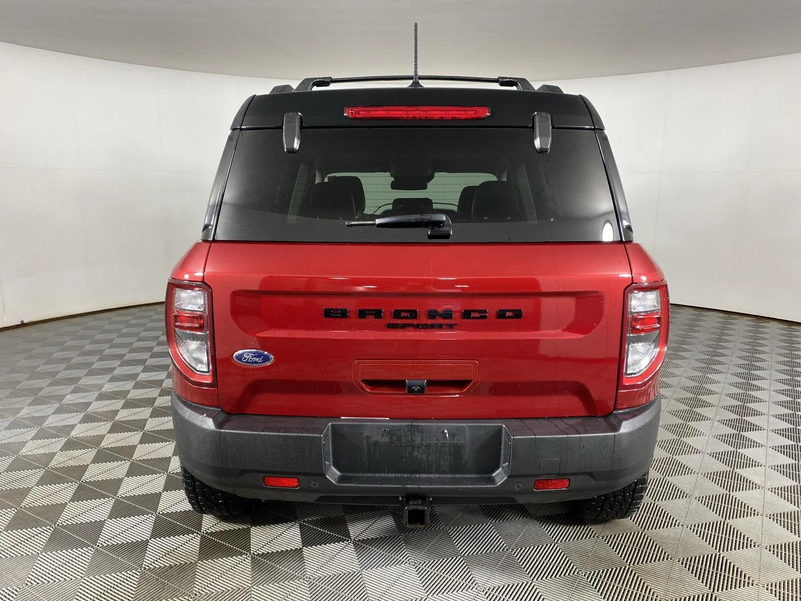 Used 2021 Rapid Red Metallic Tinted Clearcoat Ford First Edition image 9