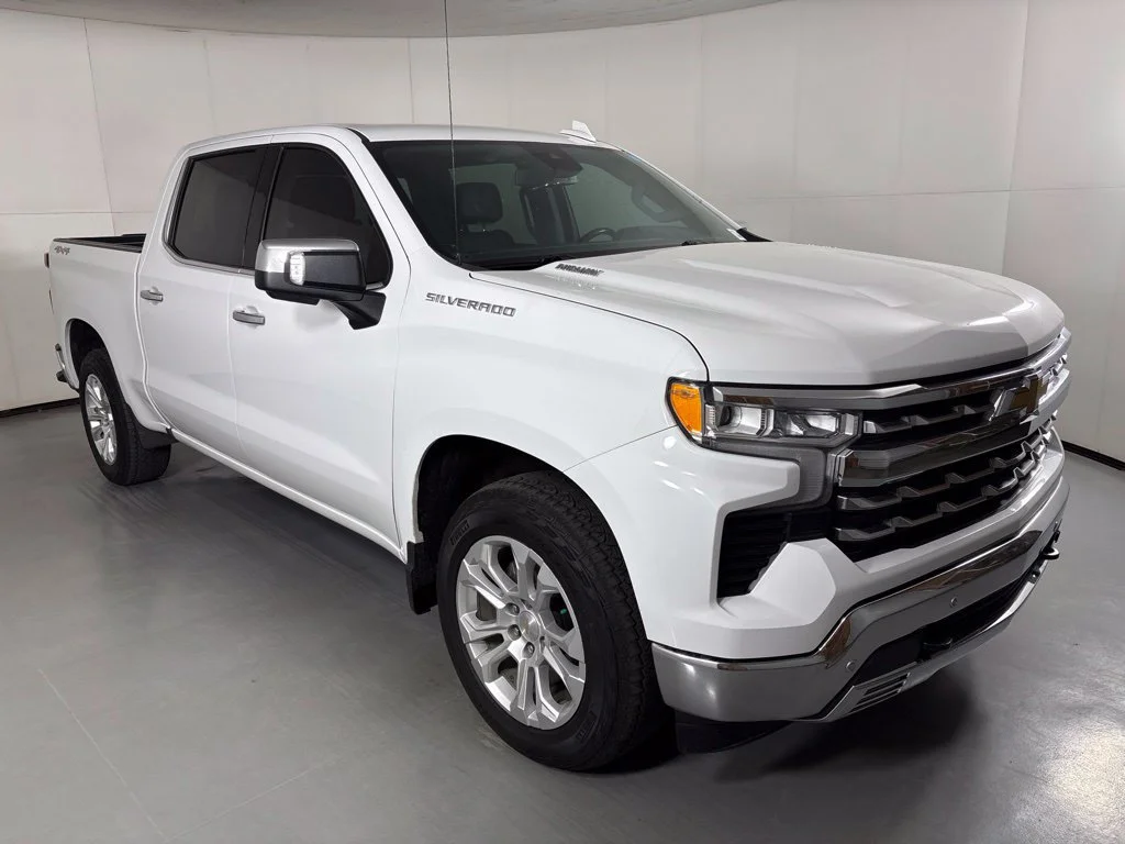 Certified Used 2023 SUMMIT WHITE Chevrolet LTZ image 2