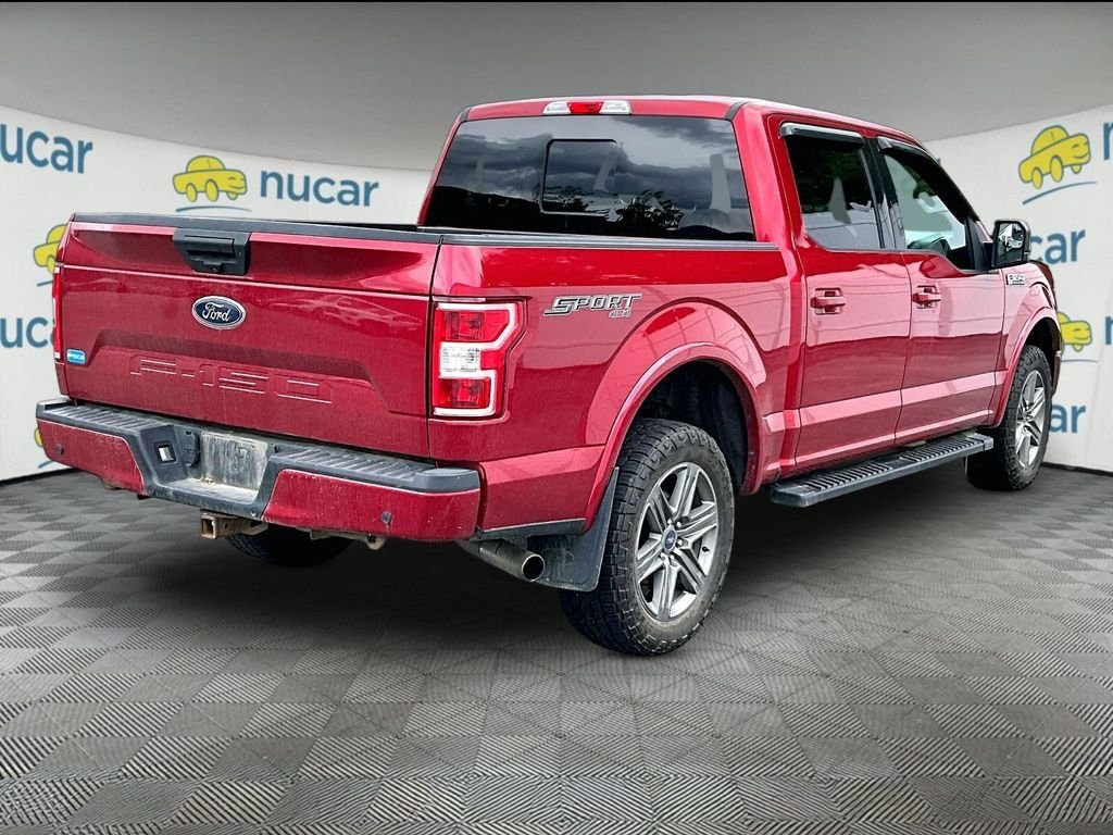 Used 2020 Rapid Red Metallic Tinted Clearcoat Ford XLT image 6