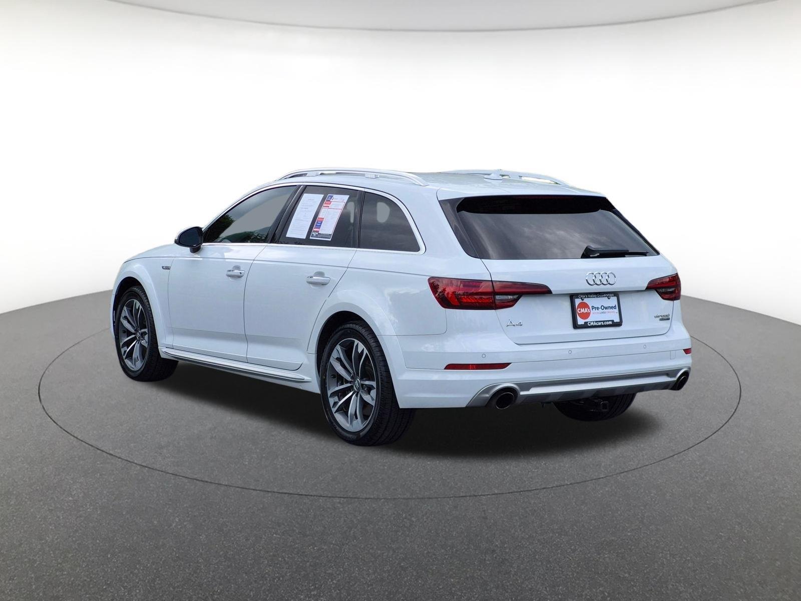 Used 2018 Glacier White Metallic Audi Premium Plus image 3