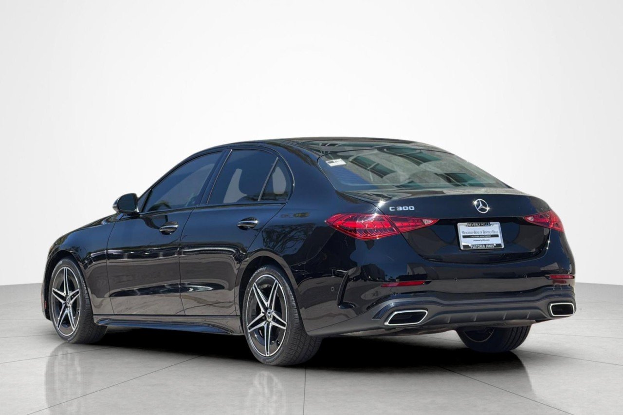 Certified Used 2023 Black Mercedes-Benz C 300 image 3