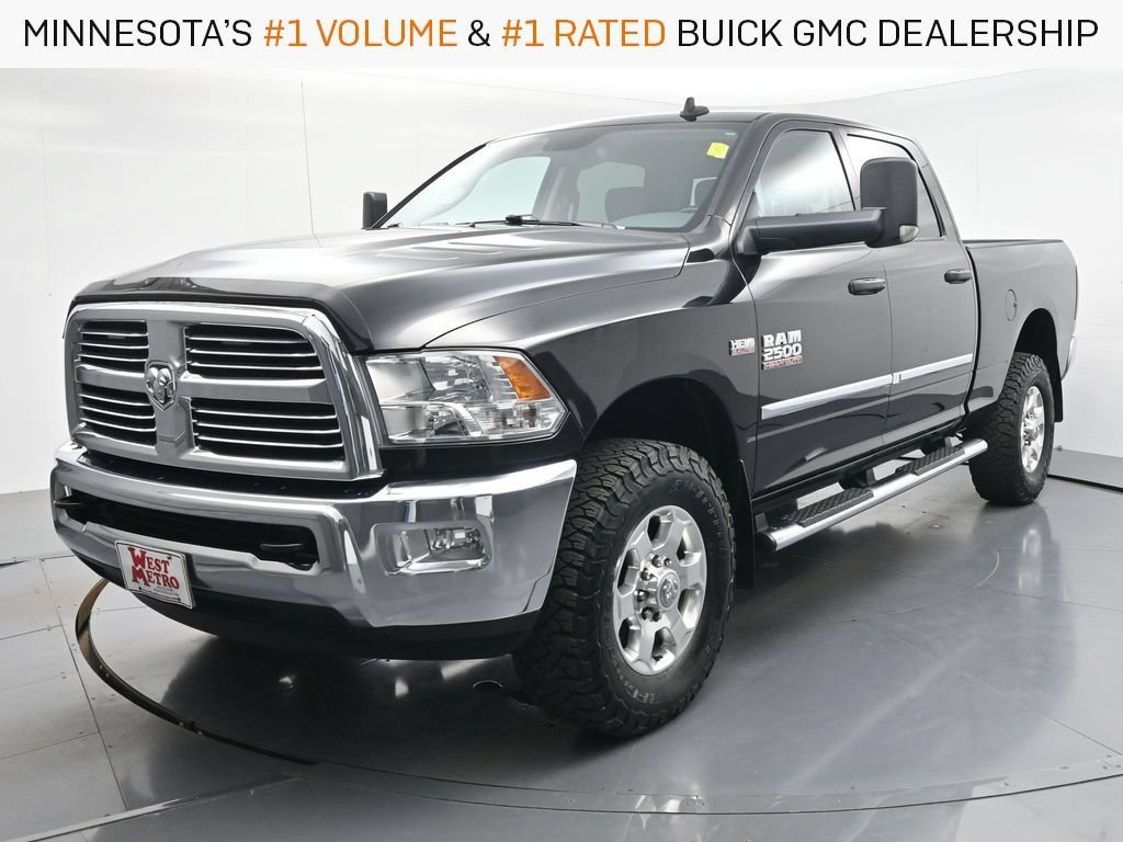 Used 2016 Brilliant Black Crystal Pearlcoat Ram Big Horn image 1